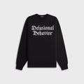 Undercover Delusional Behavior Sweatshirt - Black