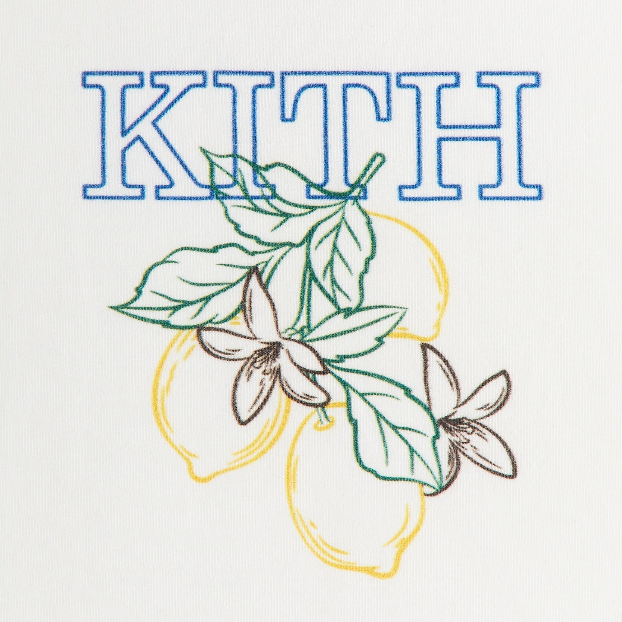 Kith Women Mulberry Kith Lemon Muscle Tank - White