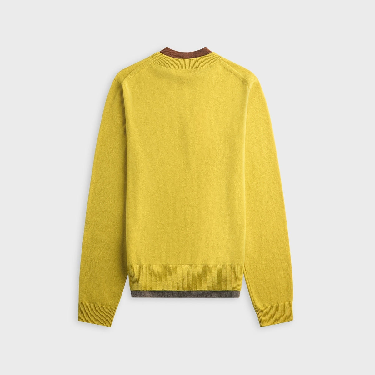 Marni Layered Effect Jumper Sweater - Citronelle