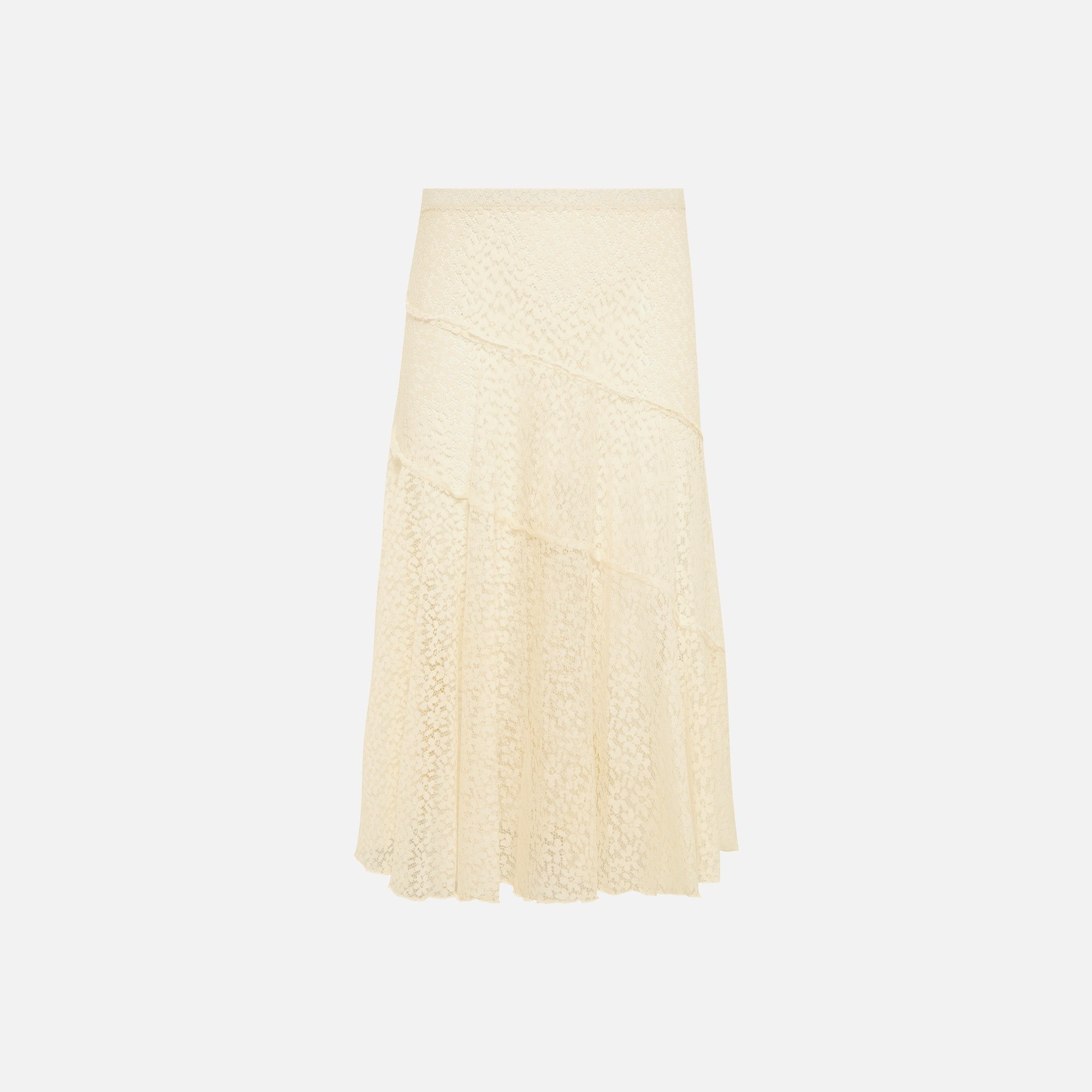 Siedres Yuka Midi Skirt - Ecru