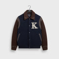 Kith Melton Wool Studded Varsity Jacket - Eve