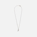 Emanuele Bicocchi Rose + Pearl Necklace - Silver