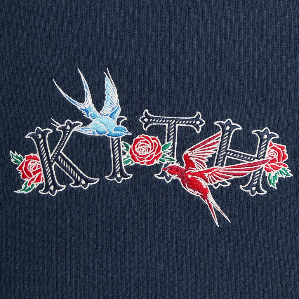 Kith Swallow Rose Nelson Crewneck - Nocturnal