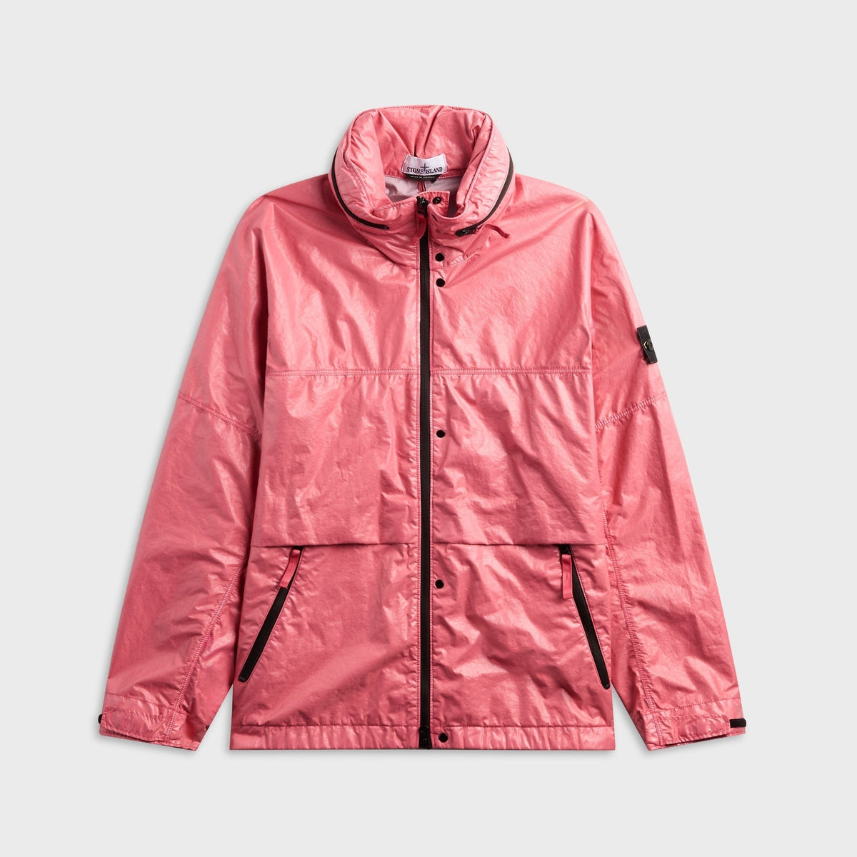 Stone Island Light Nylon 3L-TC Hooded Jacket - Geranium