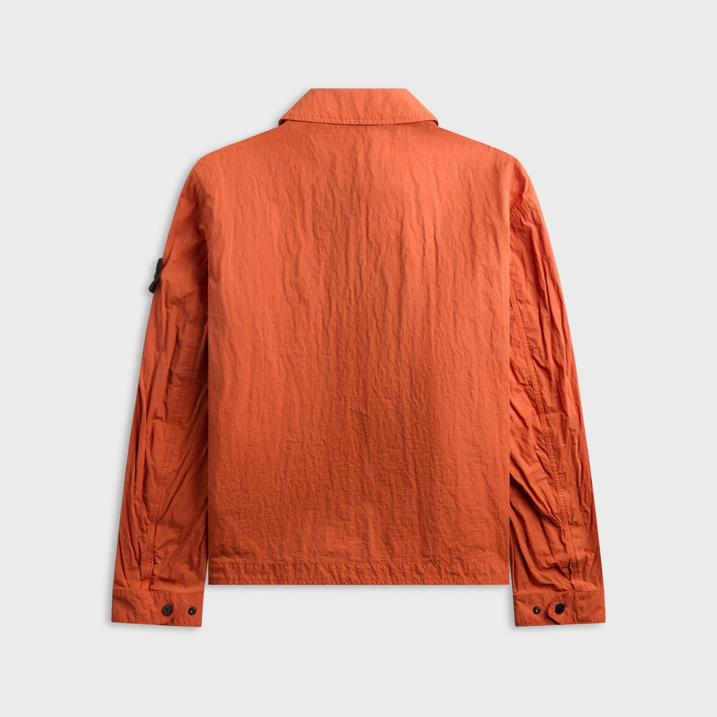 Stone Island Warp Rib Nylon-TC Coach Jacket - Burnt Orange
