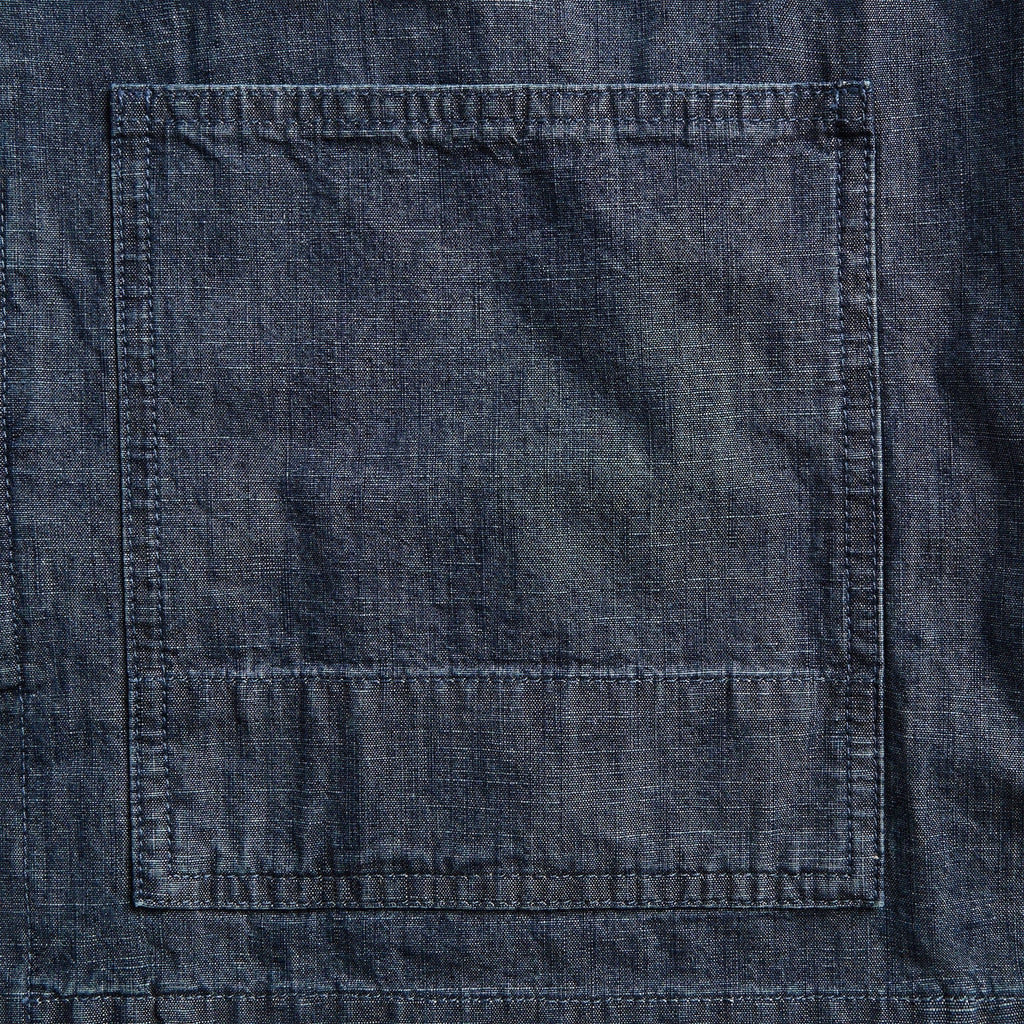 Jil Sander Cotton Chambray Blouson - Indigo