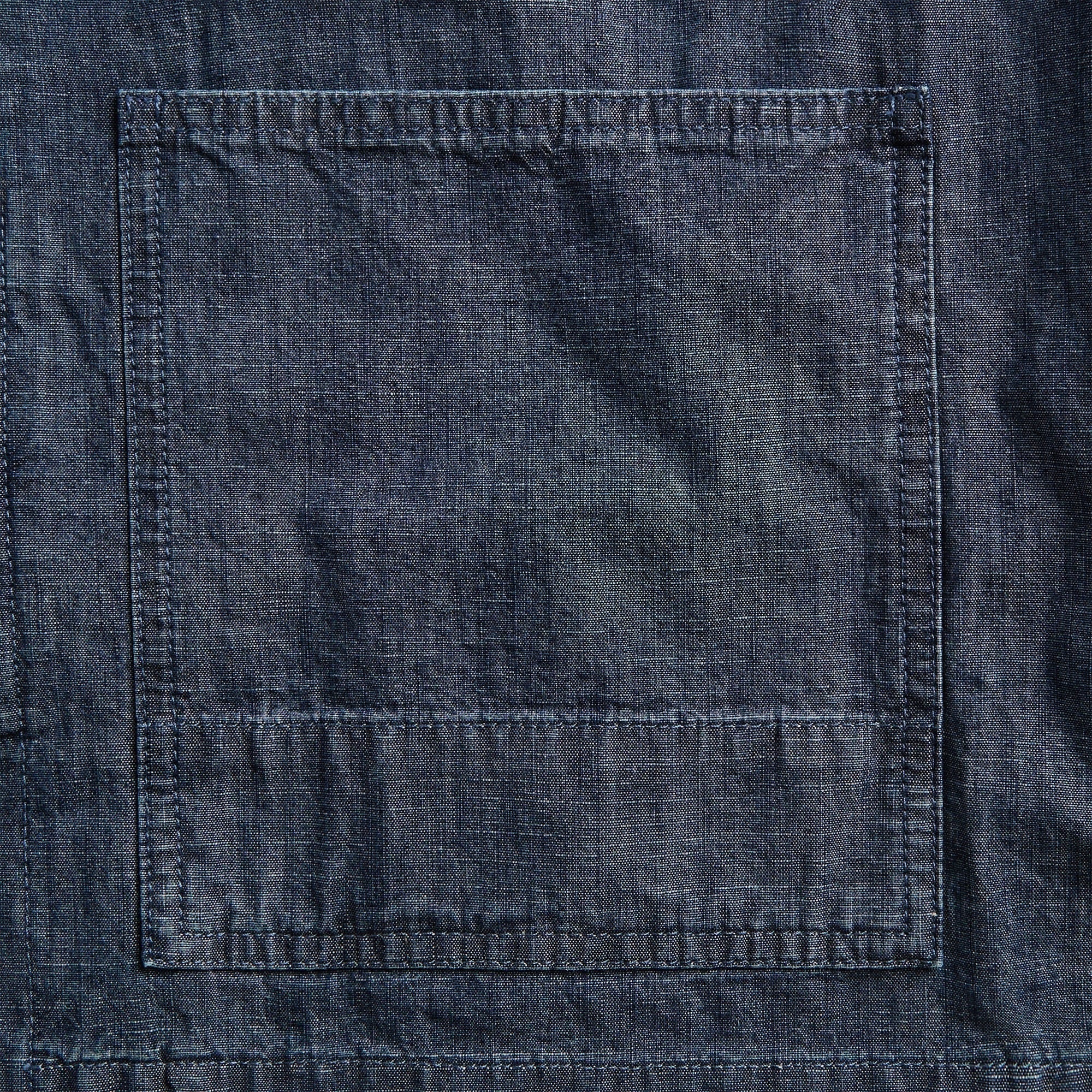 Jil Sander Cotton Chambray Blouson - Indigo