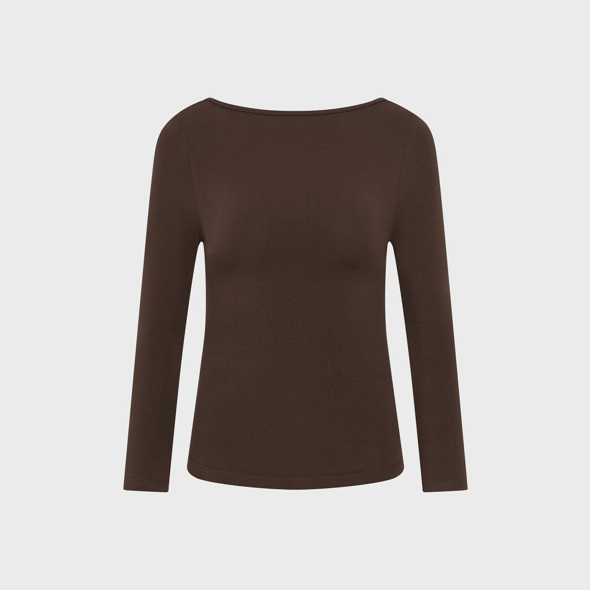 St. Agni Soft Jersey Ballerina Top - Liquer