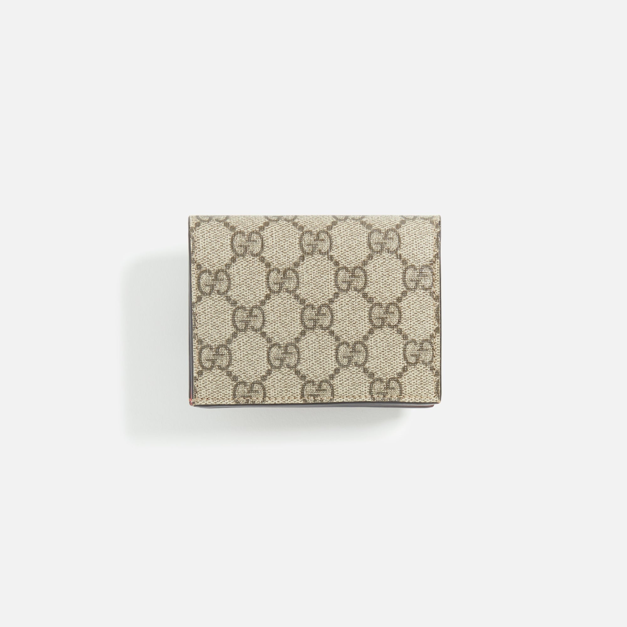 WGACA Gucci Cherry Card Case - Brown