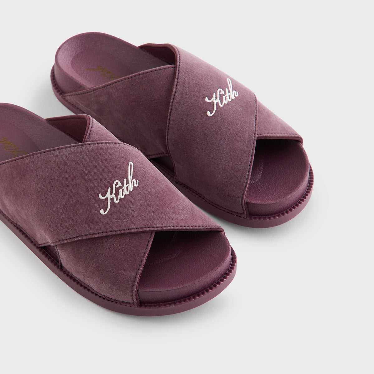 Kith Women Criss Cross Slides - Magma