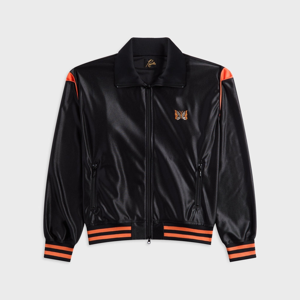 Needles Tricot Sateen Track Jacket - Black