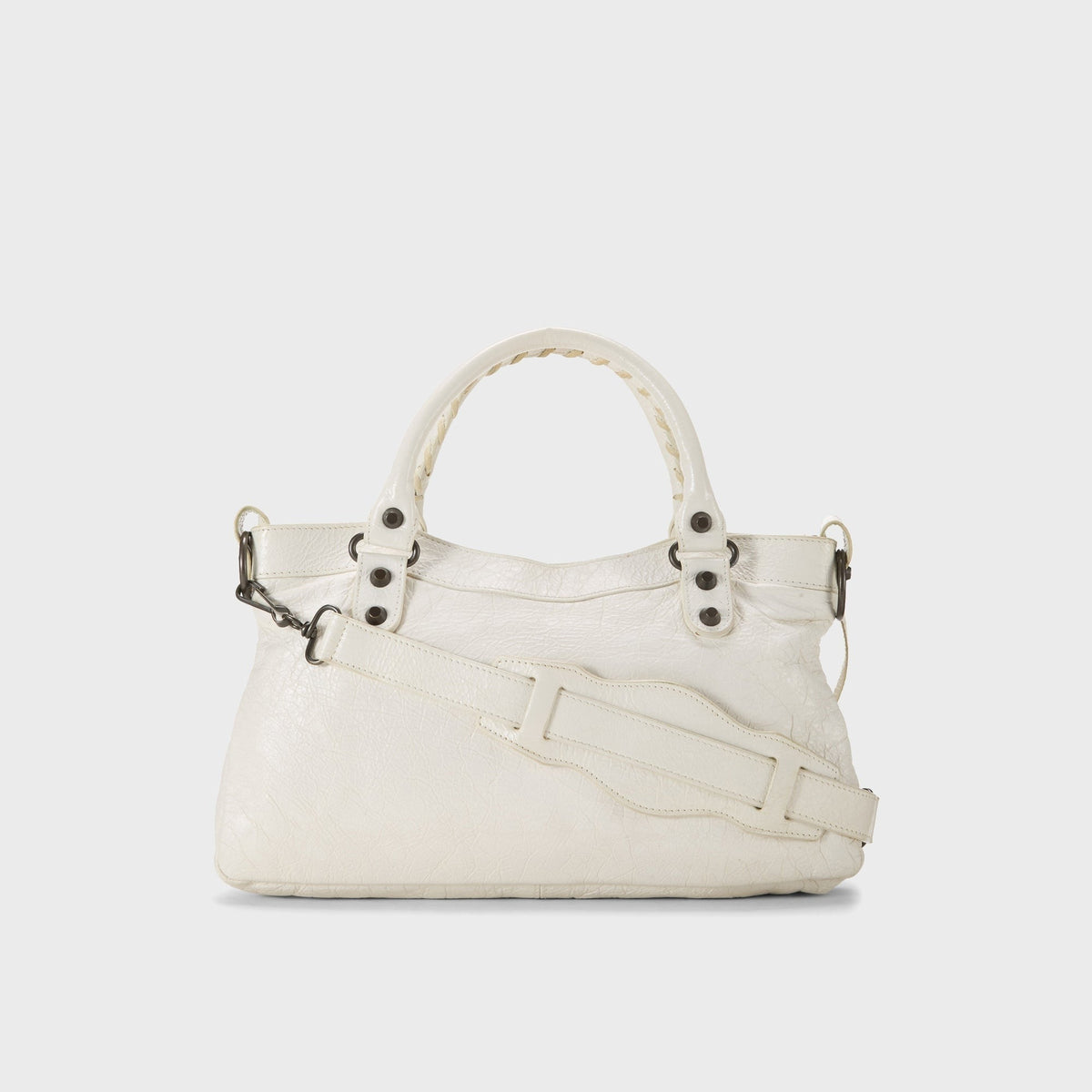 WGACA Balenciaga Agneau Classic First Bag - White
