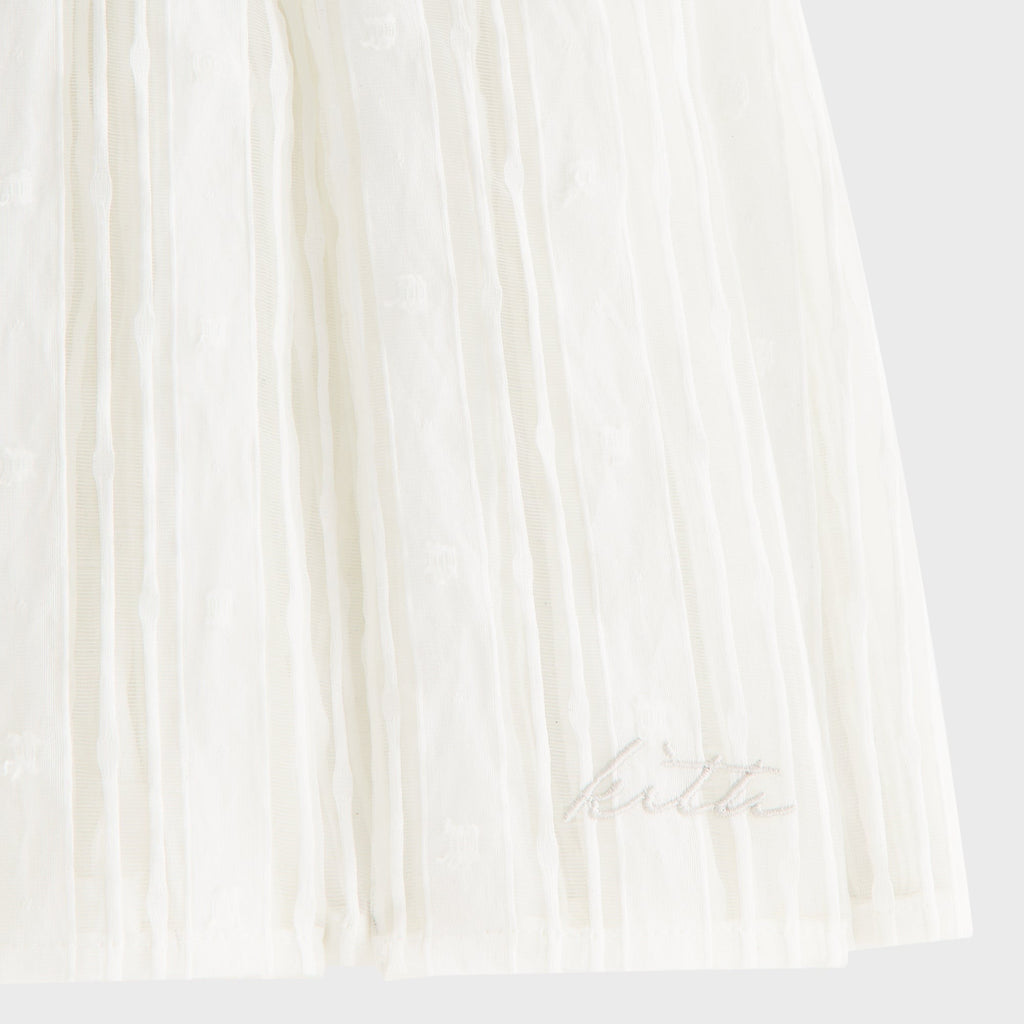 Kith Women Sashi Sheer Pleated Short - White