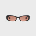 Port Tanger Leila Sunglasses - Black / Amber