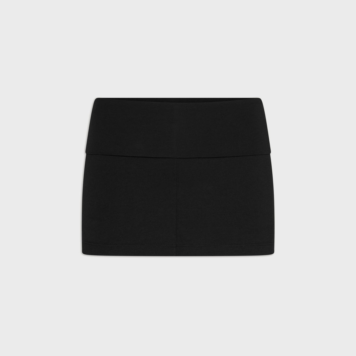 Frankies Bikinis x Jennie Chantal Cotton Jersey Skort - Black