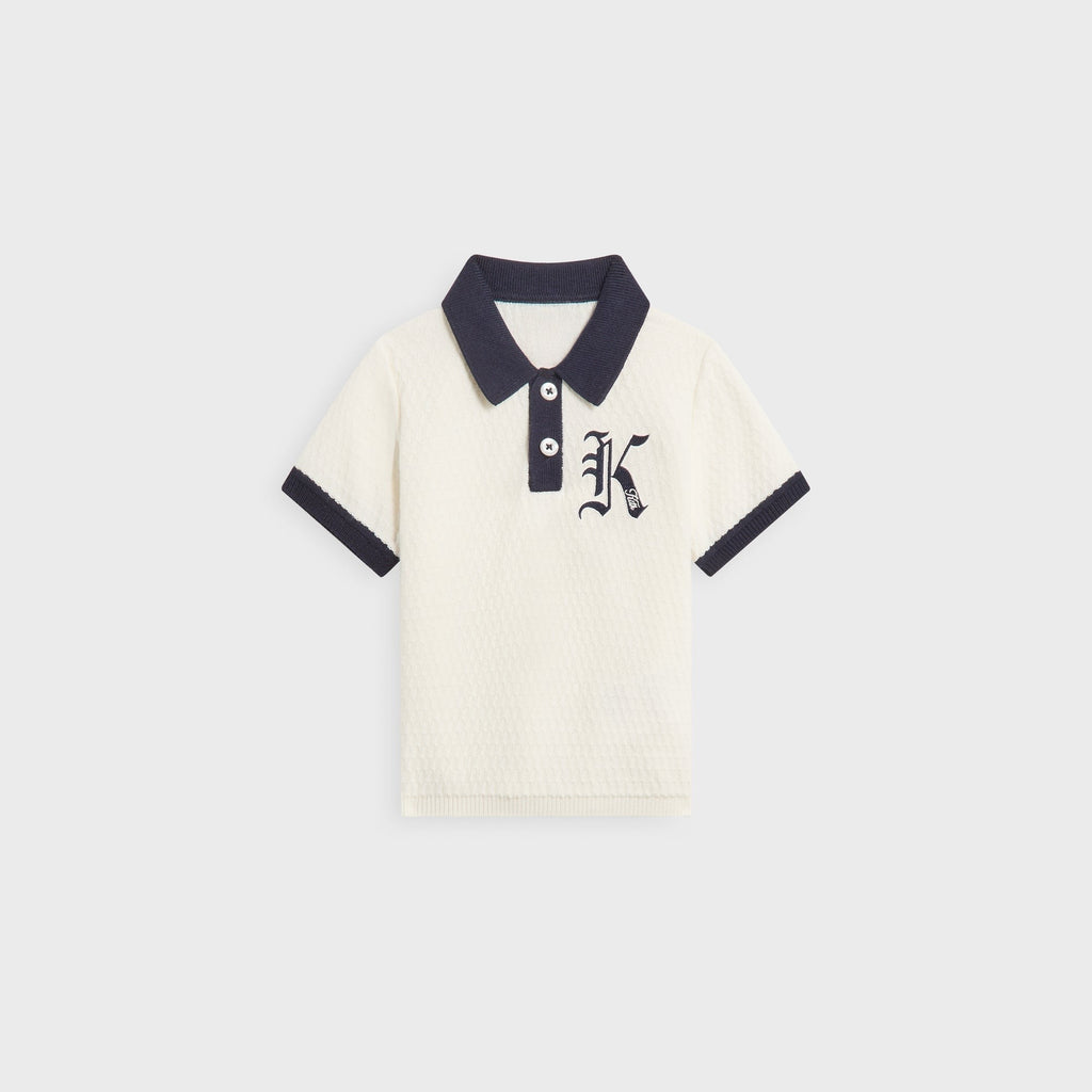 Kith Baby Knit Tilden Short Sleeve Polo Shirt - Silk