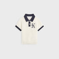 Kith Baby Knit Tilden Short Sleeve Polo Shirt - Silk