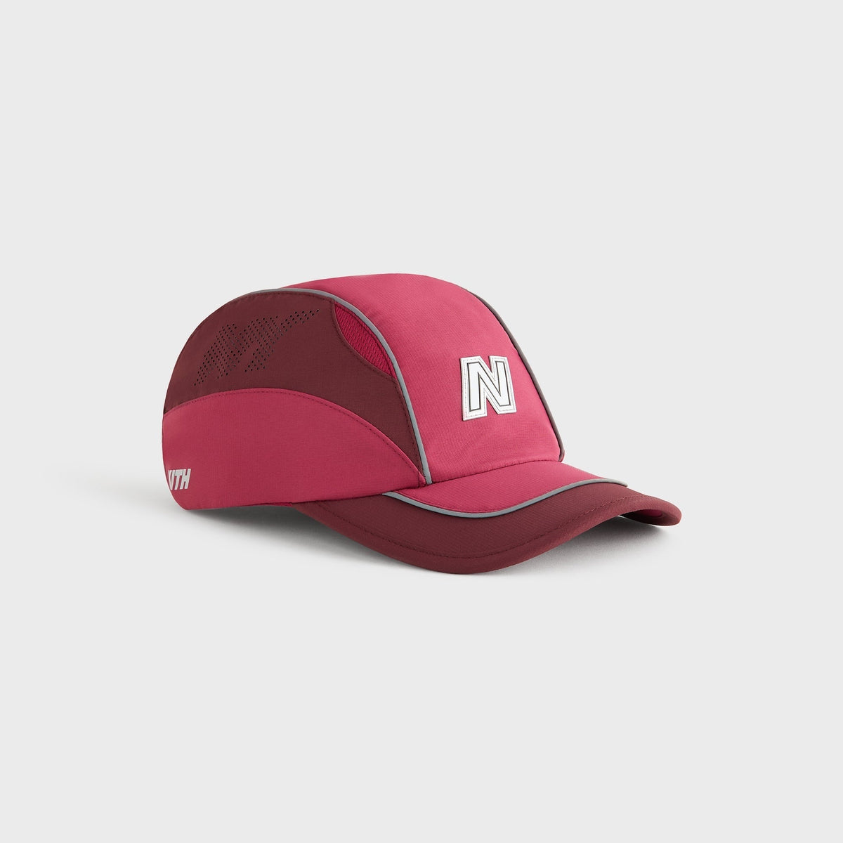 Kith & New Balance Mixed Tech Griffey Runner Cap - Biking Red