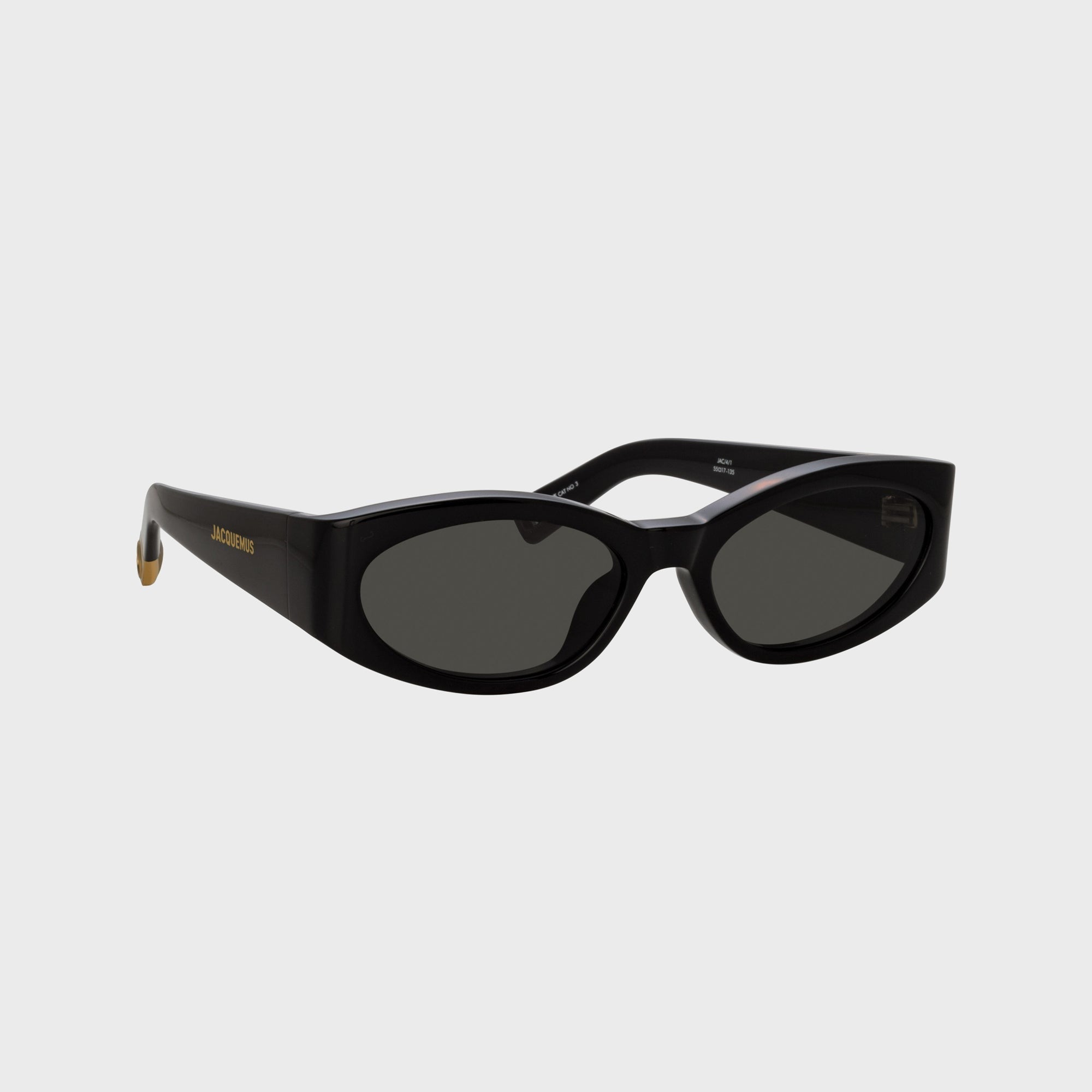 Jacquemus Ovalo Frames - Black