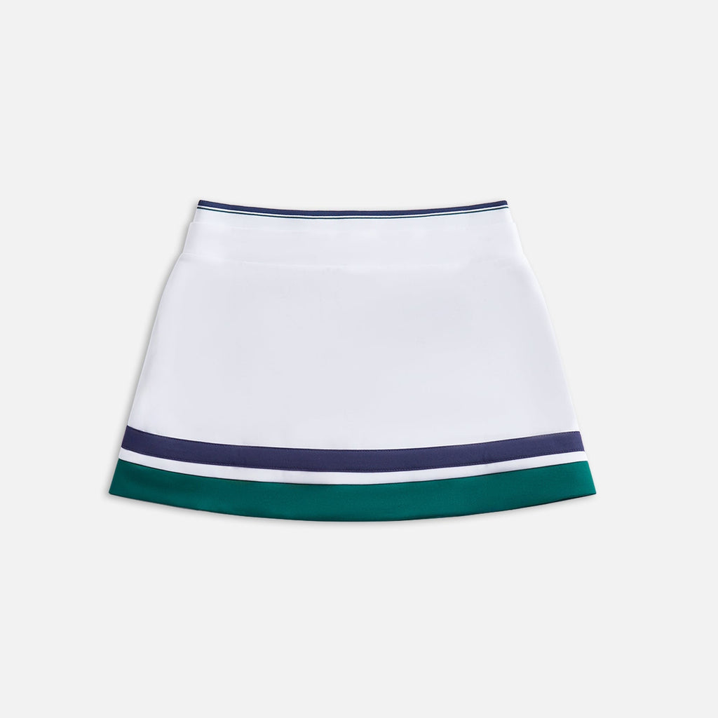 Casablanca Track Skort - White