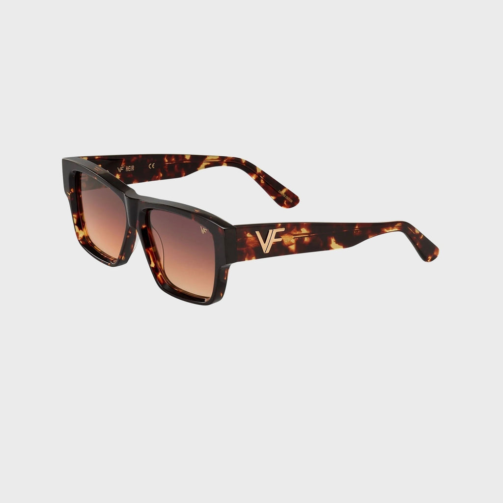 Vintage Frames Heir Acetate Sunglasses - Brown Tortoise / Brown Triple Gradient