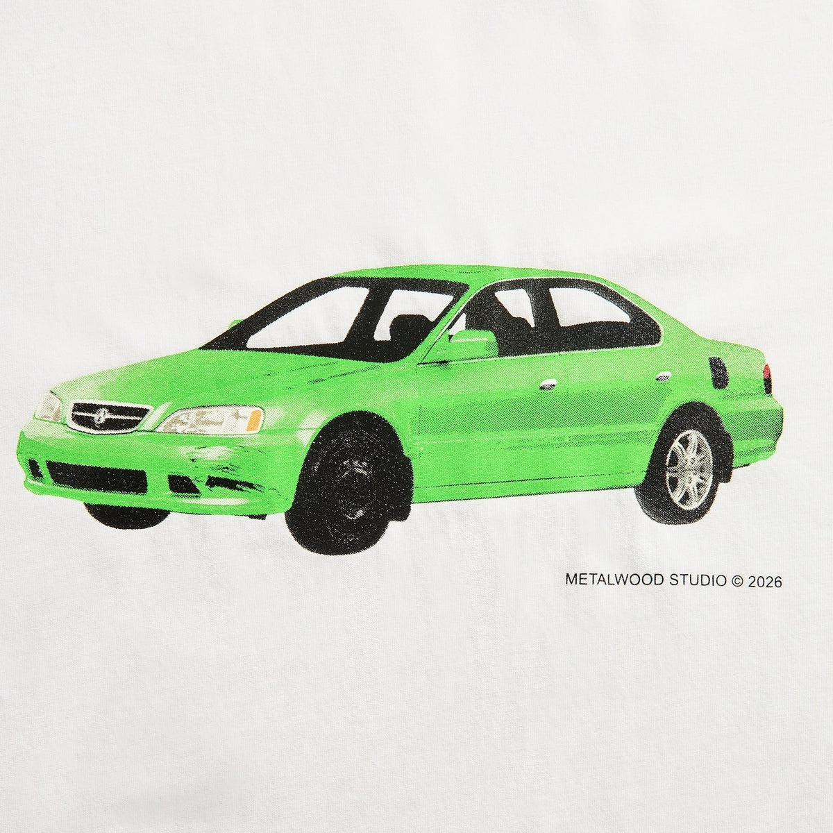 Metalwood Harvey Tee - White