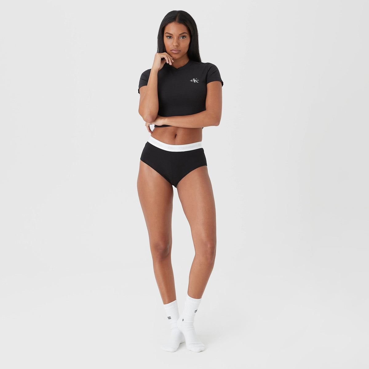 Kith Women for Calvin Klein Mulberry Tee - Black