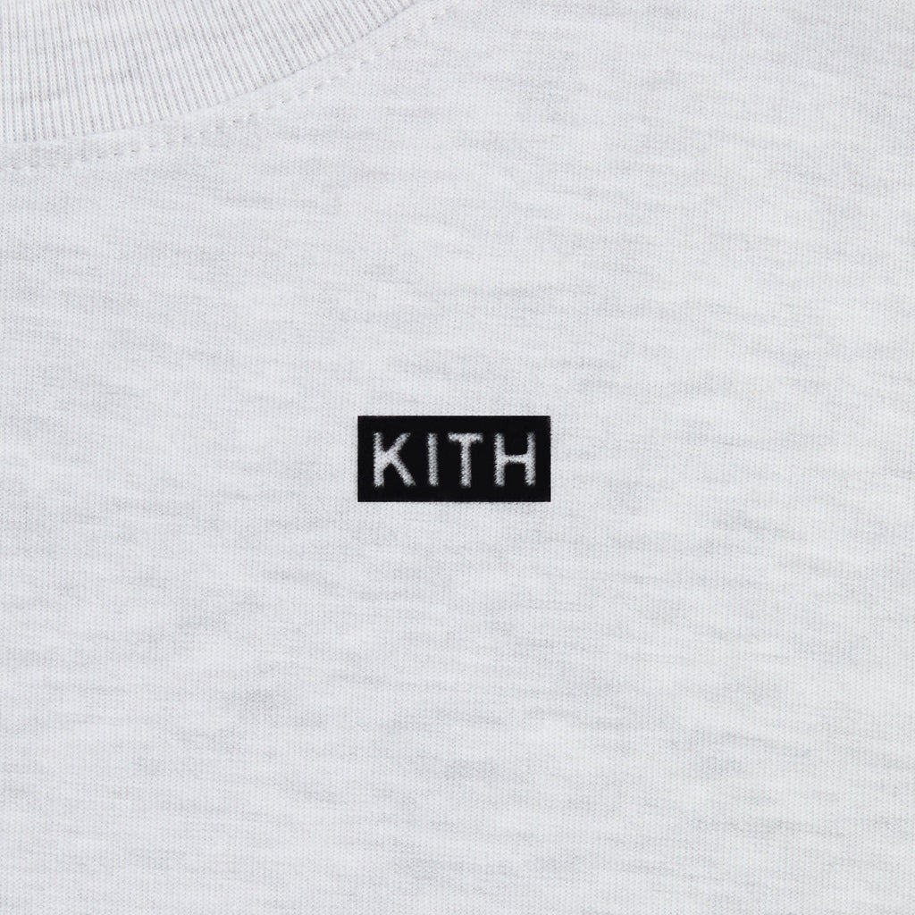 Kith Kids Long Sleeve LAX Tee - Light Heather Grey