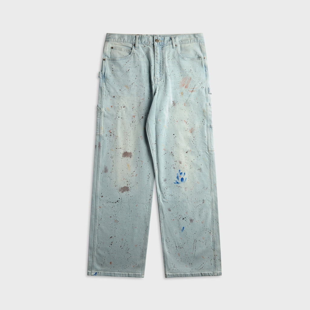 Coût De La Liberté Nova Sling Denim Over Sized Painter Pant - Indigo