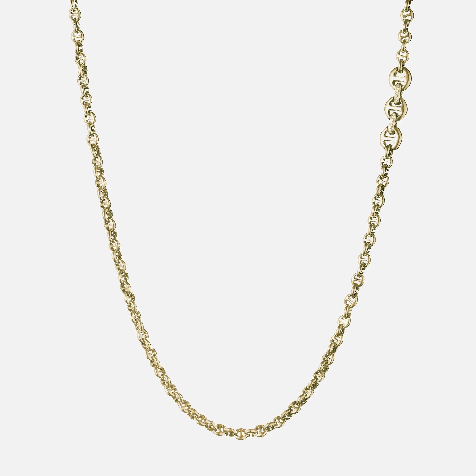 Hoorsenbuhs 5MM Open-Link Necklace - Yellow Gold