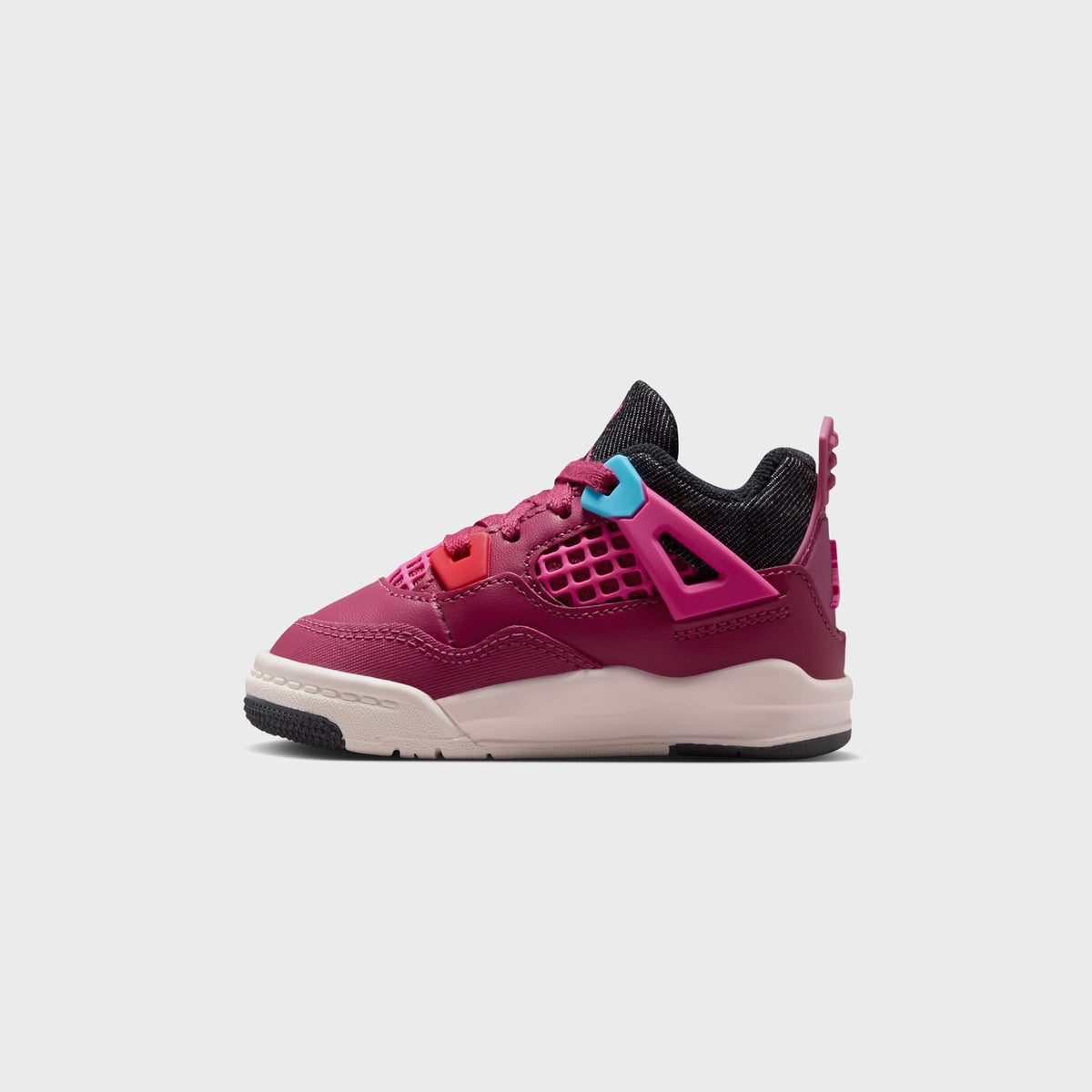 Jordan TD Jordan 4 Retro - Sweet Beet / Off Noir / Chalk / Desert Pink