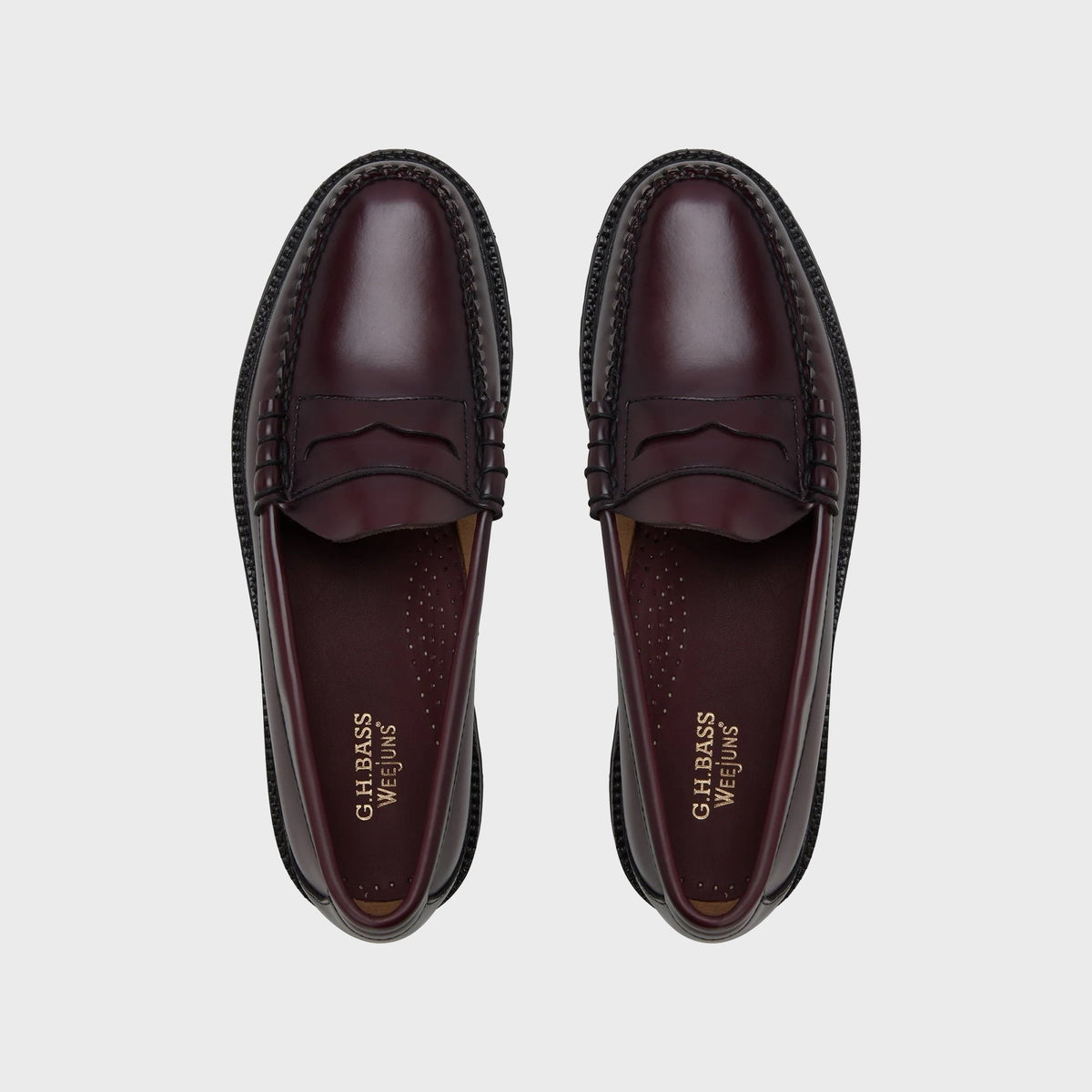 G.H. Bass Larson Lug Weejuns® Penny Loafer - Wine