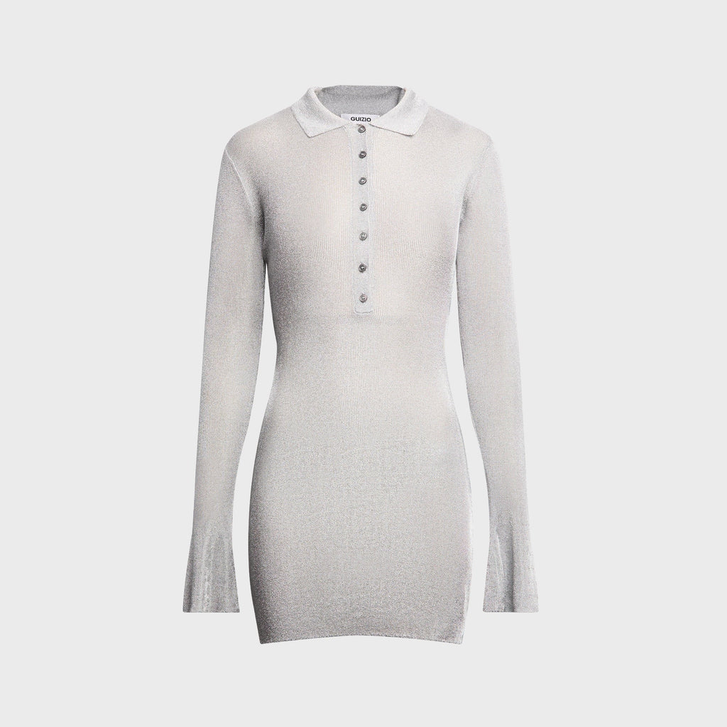 GUIZIO Lilou Mini Dress - Silver