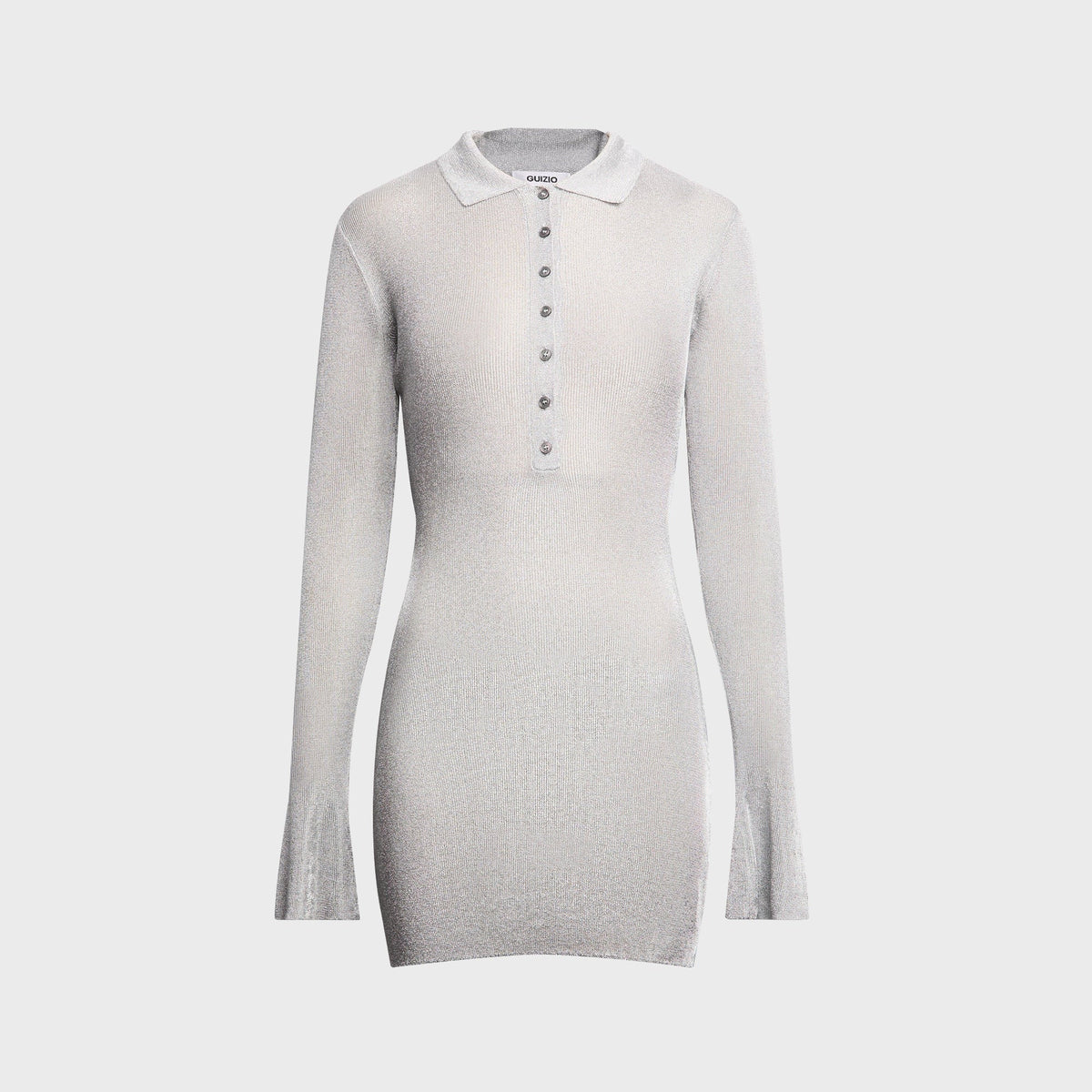 GUIZIO Lilou Mini Dress - Silver