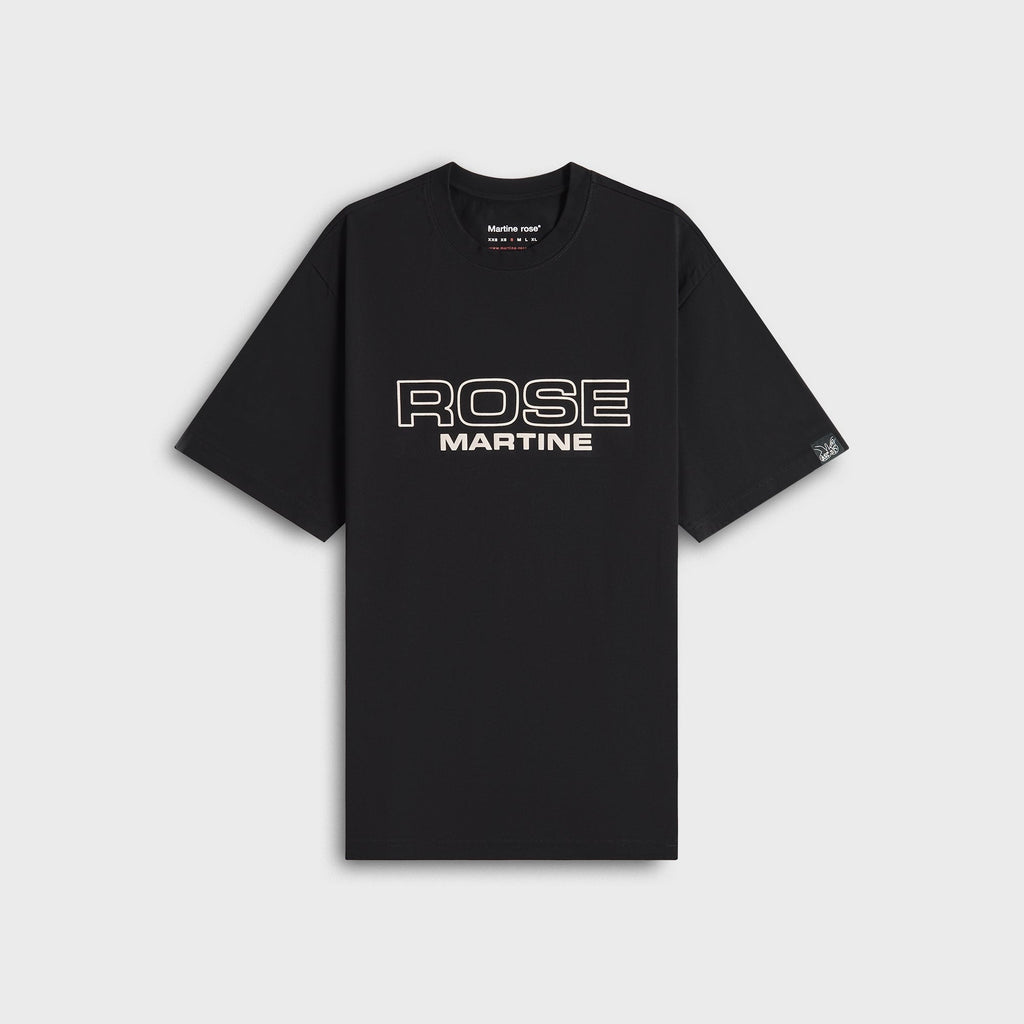 Martine Rose Classic Tee - Black Rose Martine