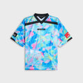 Martine Rose Printed Football Top - Blue Watercolor
