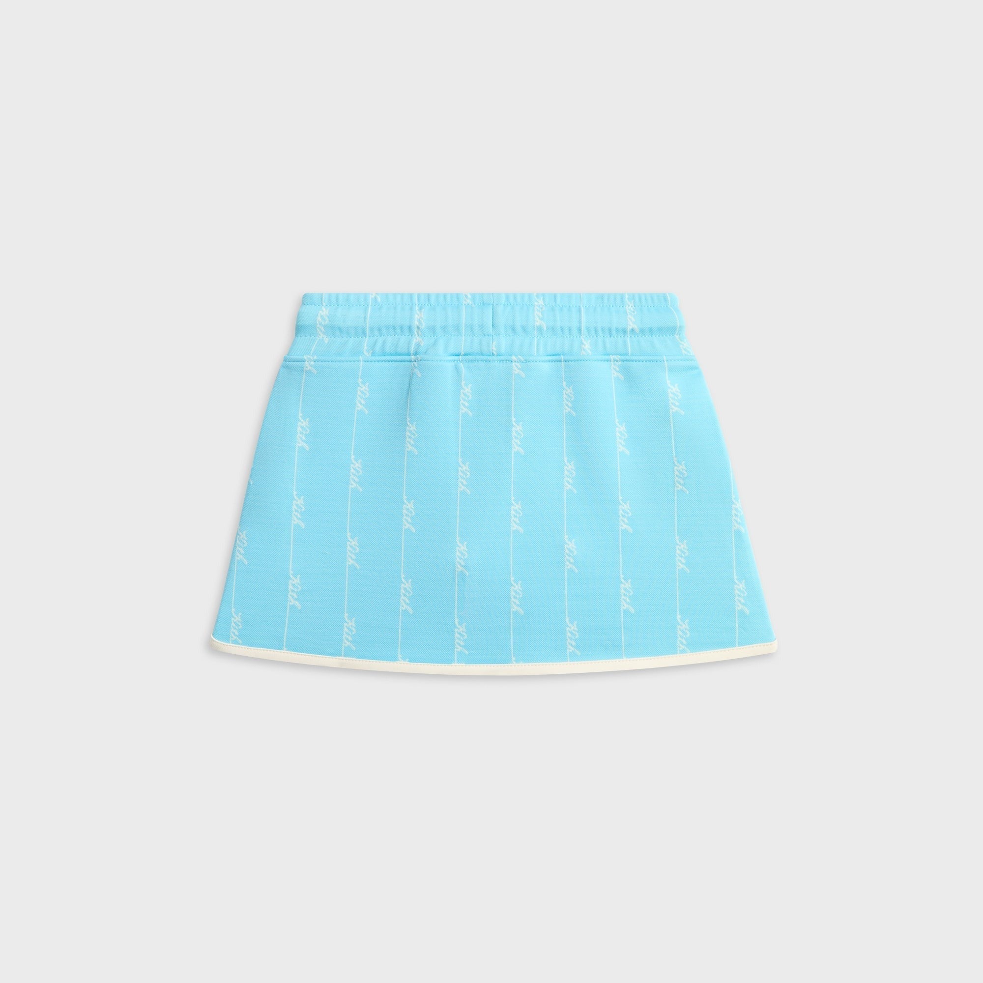 Kith Kids Script Knit Ayva Dolphin Skort - Aragonite