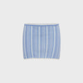 Asta Resort Cleo Mini Skirt - Sea Mist / Sailor Blue Stripe
