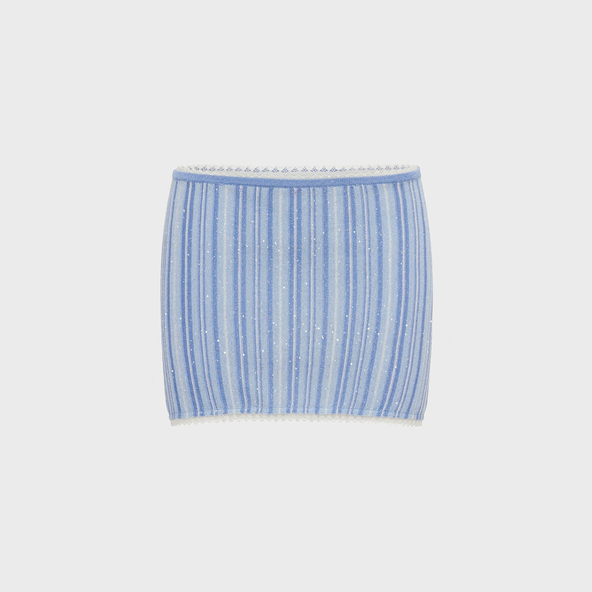 Asta Resort Cleo Mini Skirt - Sea Mist / Sailor Blue Stripe