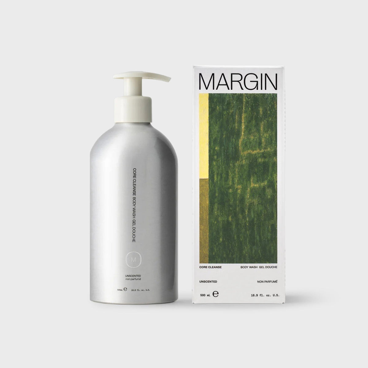 Margin Unscented Core Cleanse Bodywash 500ML