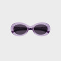Gucci Oval Frame Sunglasses - Violet