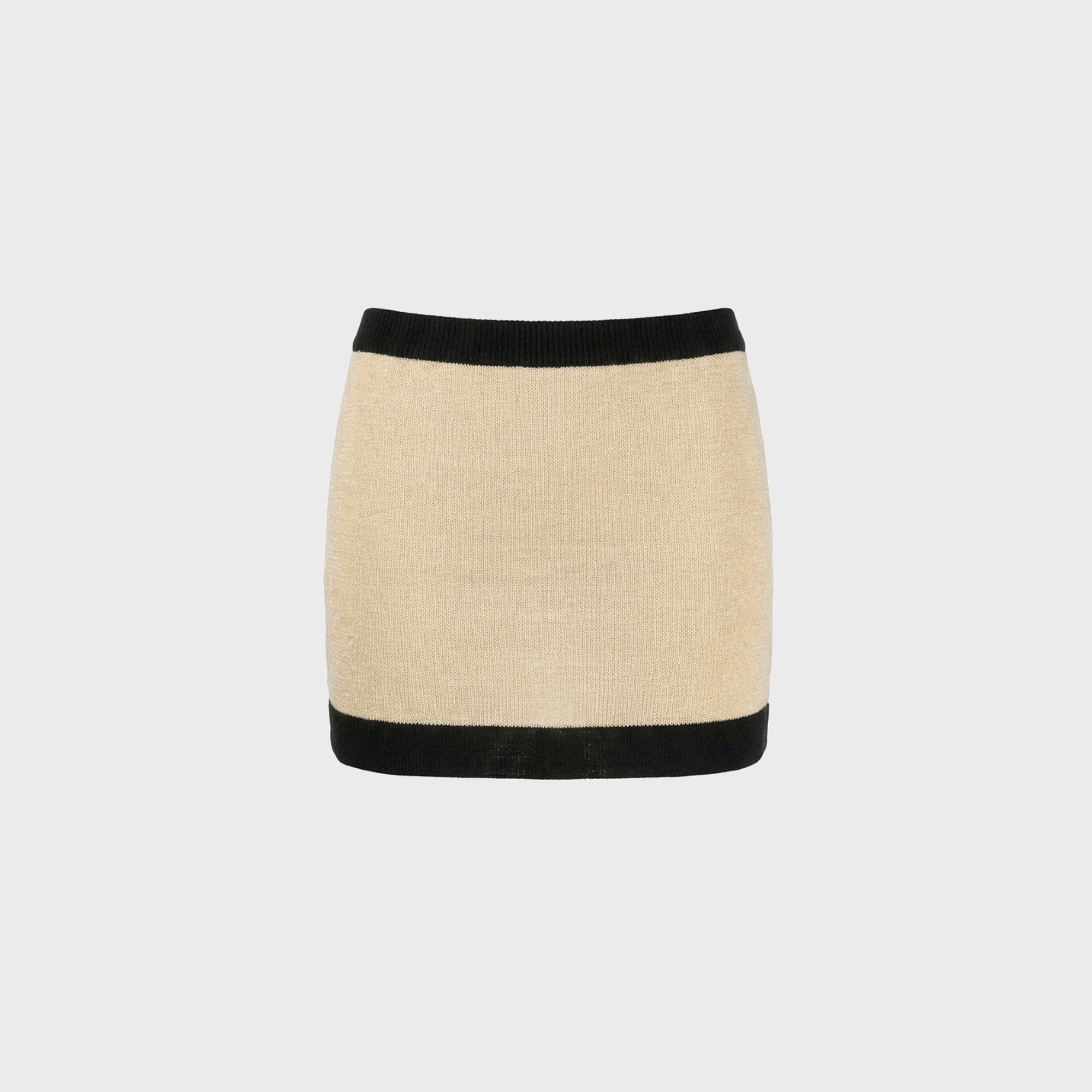 Aya Muse Mirae Skirt - Black / Buttercream