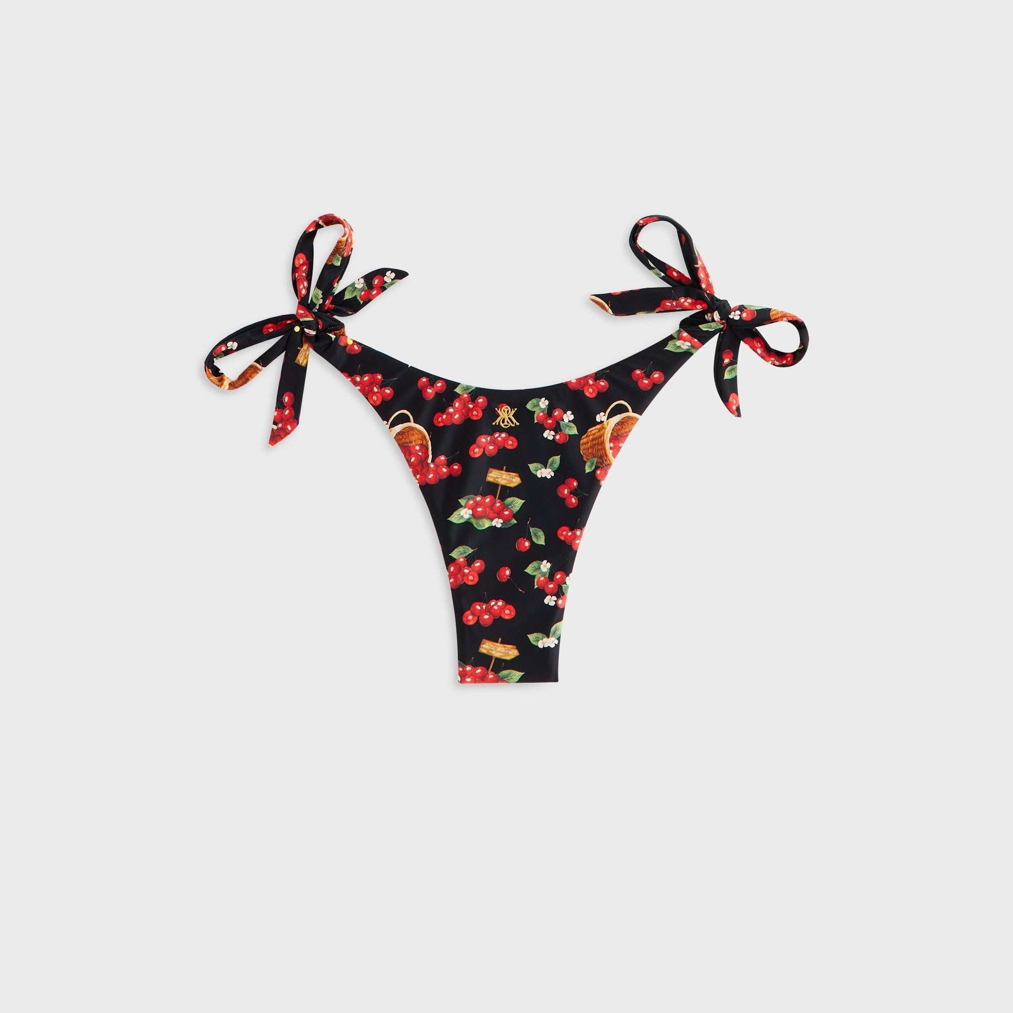 Kith Women Iris Cherry Tie Bottom - Black