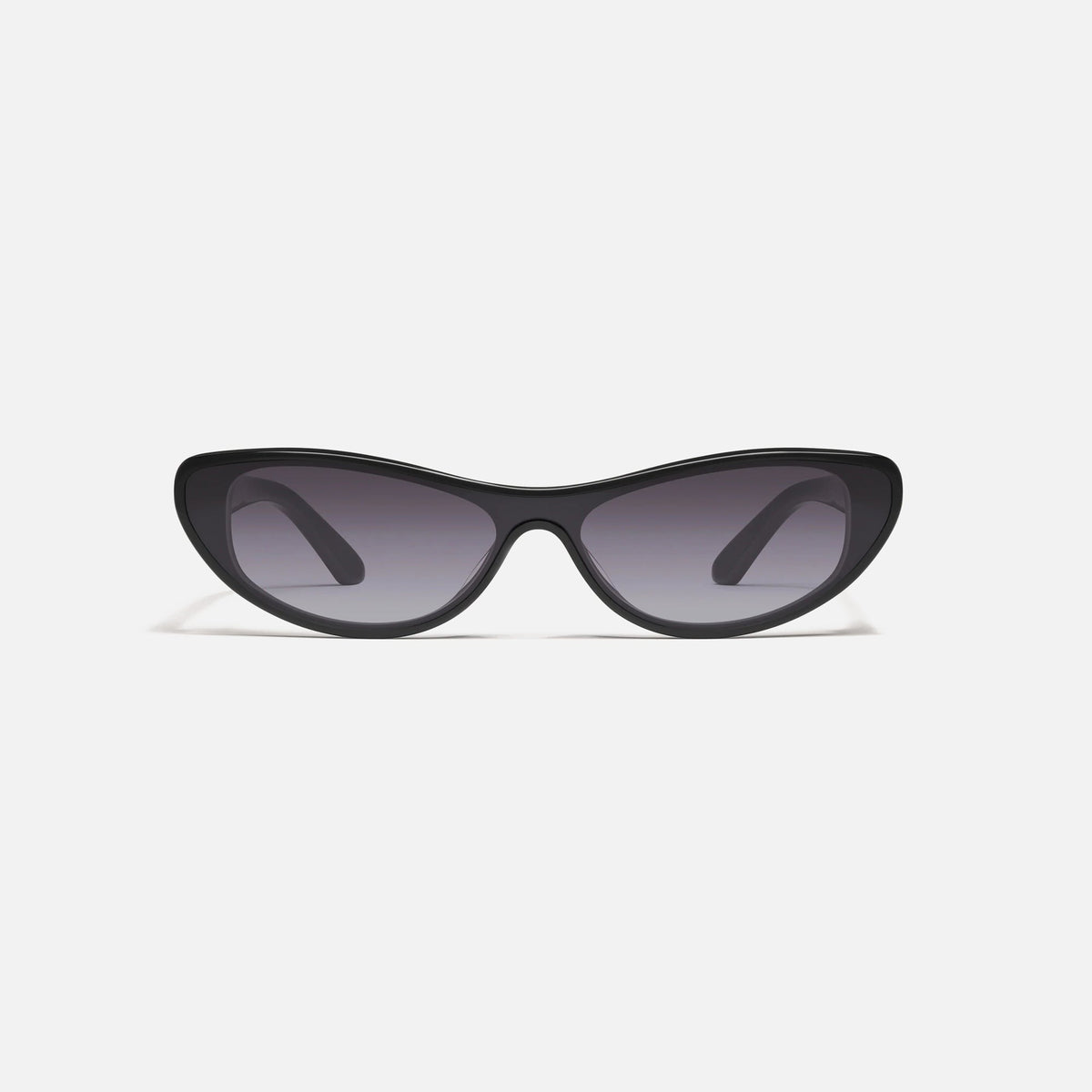 Quay for Guizio 37MM Slate Cat Eye - Black / Smoke