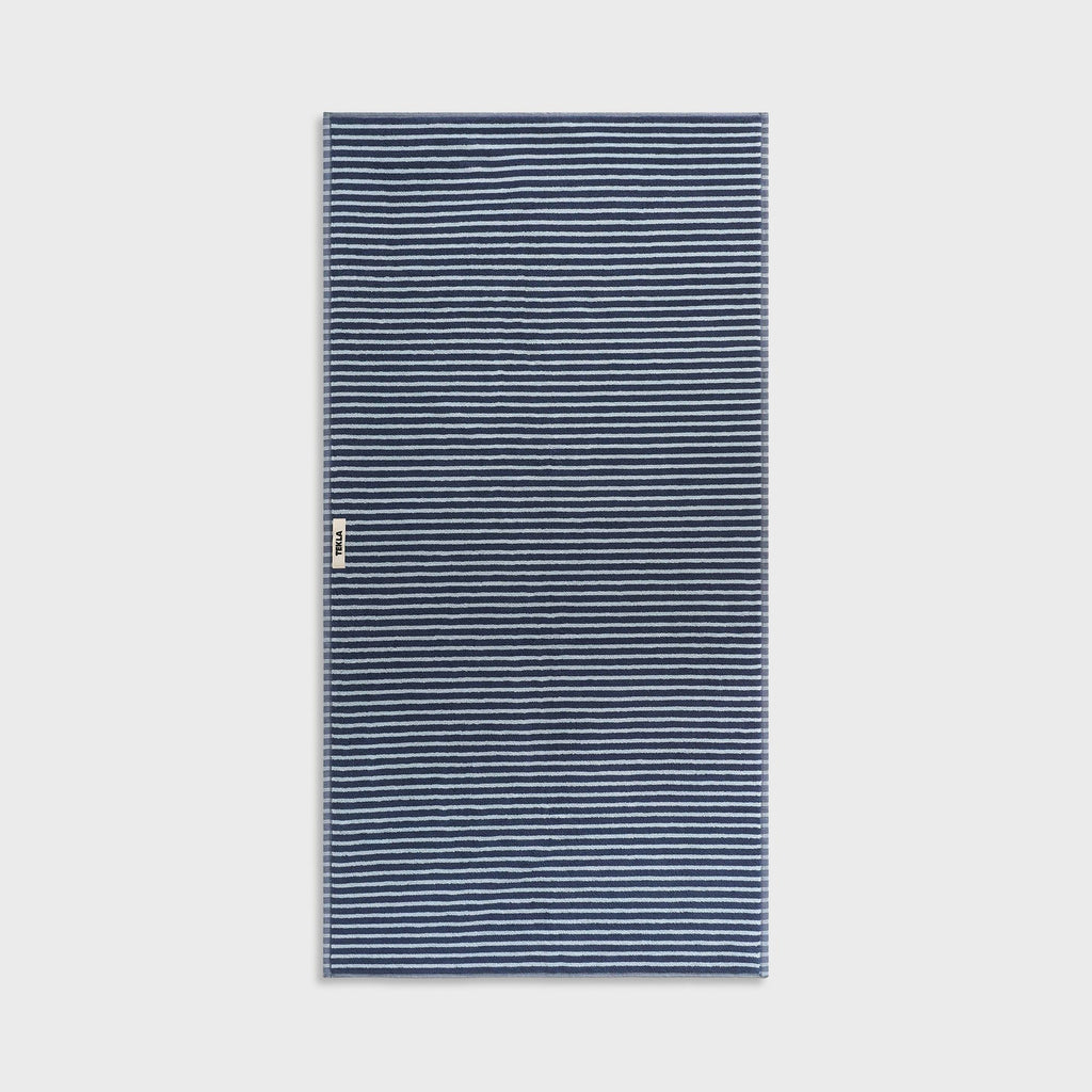 Tekla Bath Towel - River Stripes