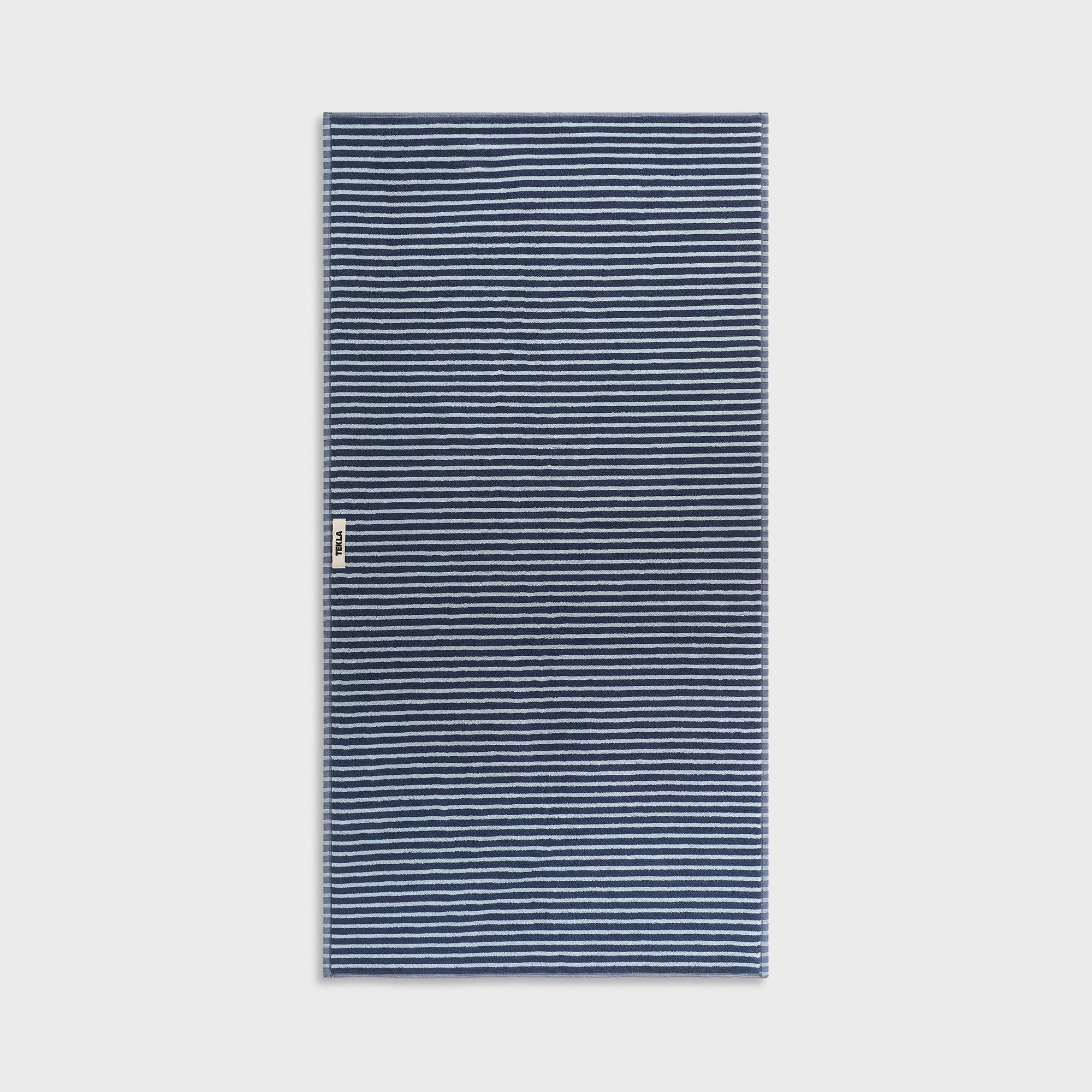 Tekla Bath Towel - River Stripes