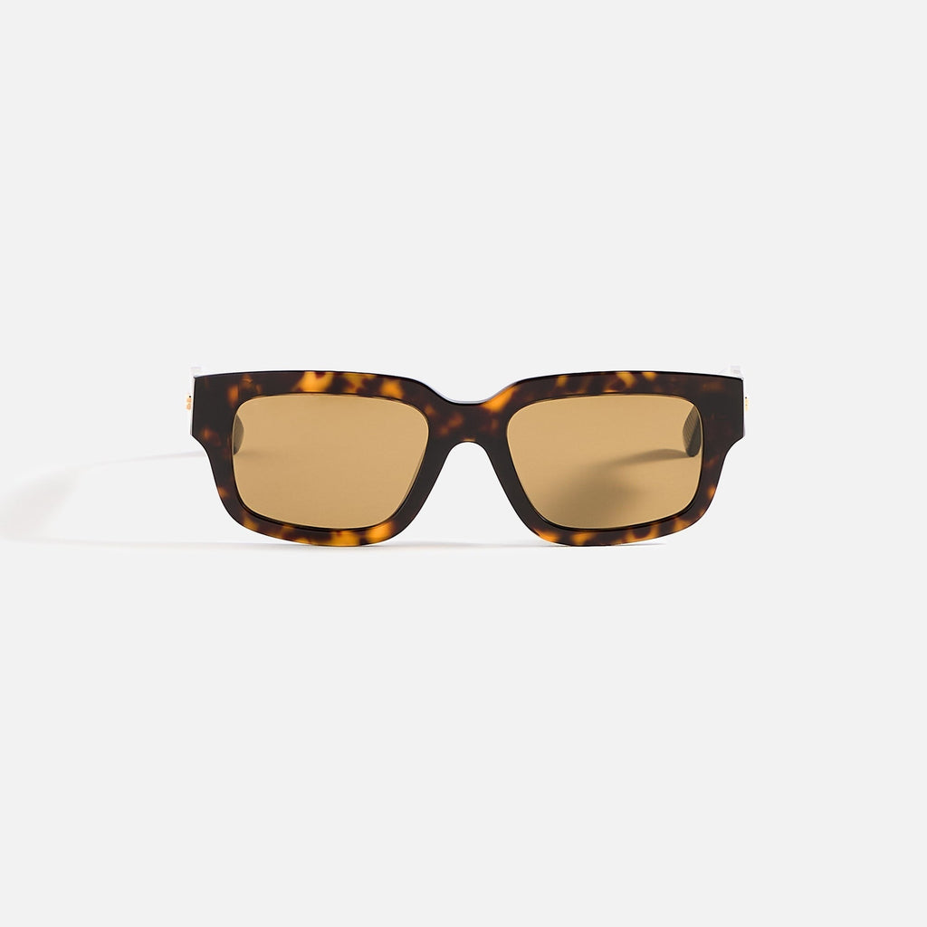 Bottega Veneta Rectangular Frames - Dark Havana