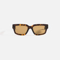 Bottega Veneta Rectangular Frames - Dark Havana