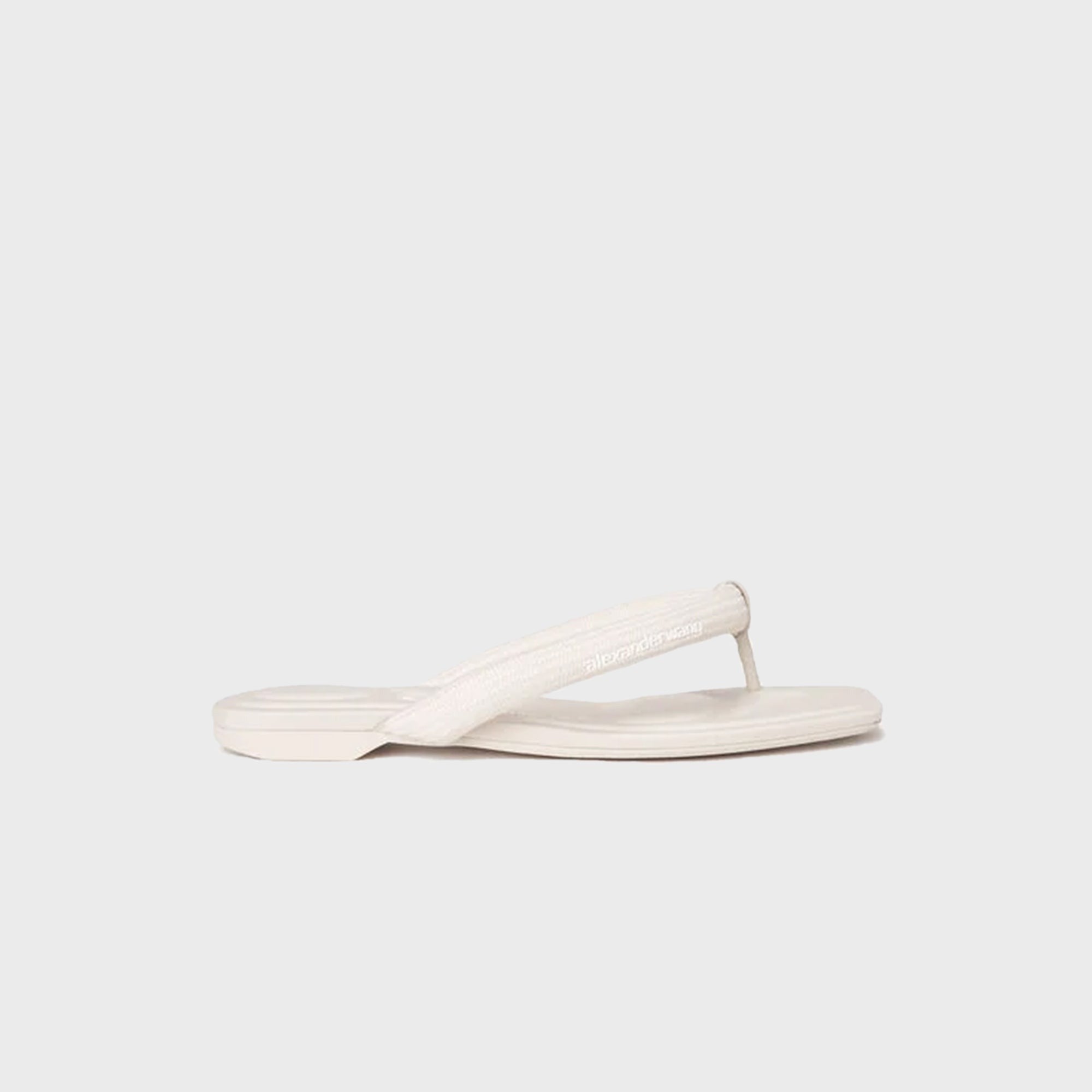 Alexander Wang Jenna Tubular Flat Thong Sandal - Vanilla
