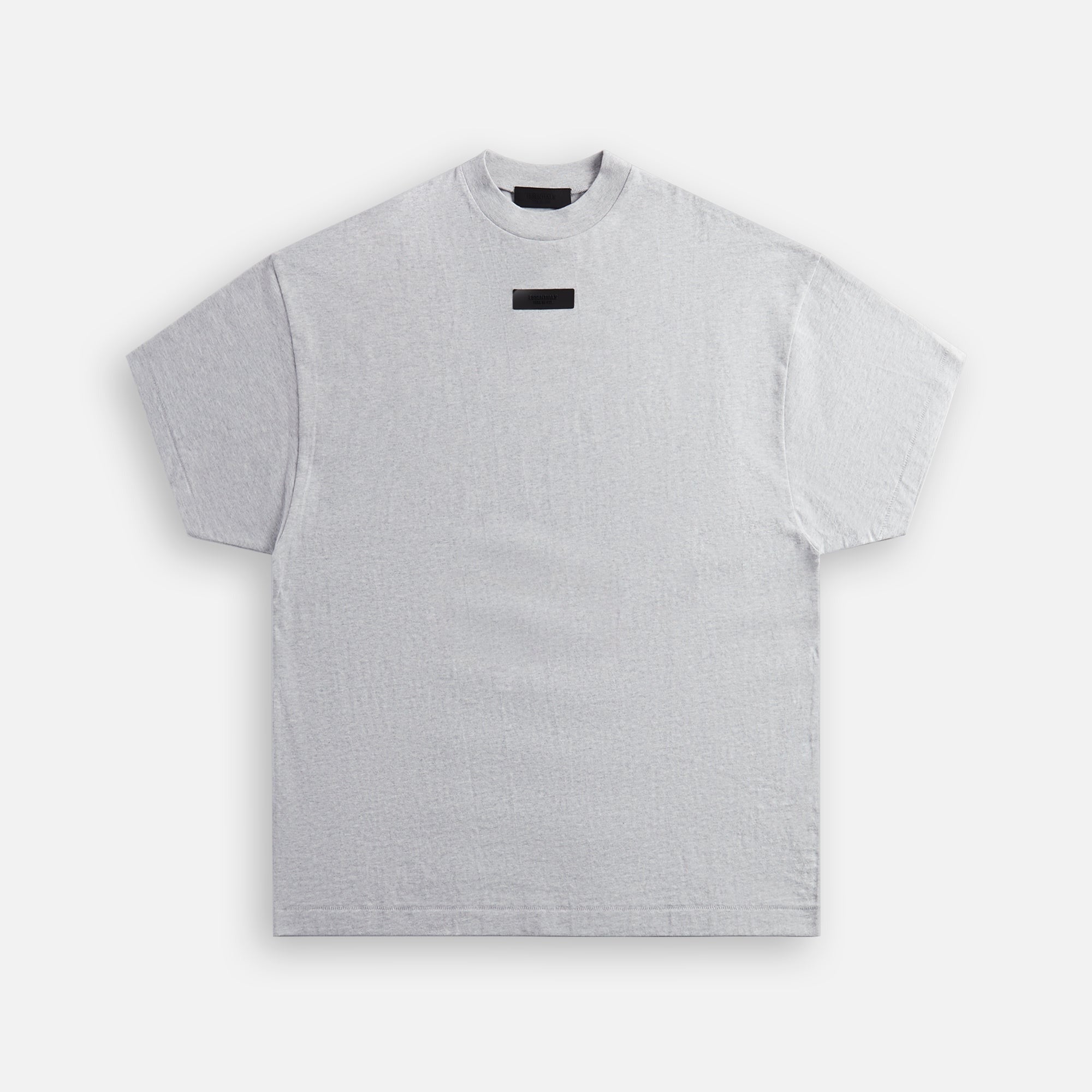 Essentials Crewneck Tee - Light Heather Grey